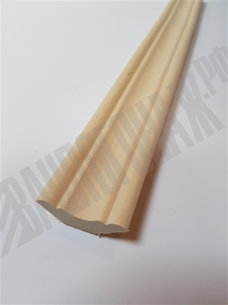 Галтель 32*32*2'200 "Э" гладкая Липа